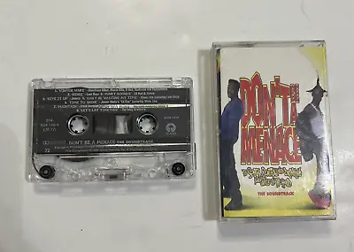 Don't Be A Menace Soundtrack Cassette Tape Wu-Tang Lil Kim Mobb Deep 1996 • $14.99