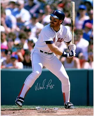 Wade Boggs Boston Red Sox Autographed 16  X 20  Hitting Photograph • $99.99