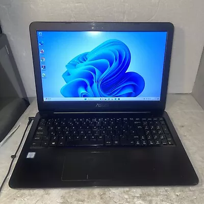 ASUS VivoBook X556UA 15.6  Laptop I7-6500U 2.50GHz 12GB RAM 500 SSD  HDD Win 11 • £125