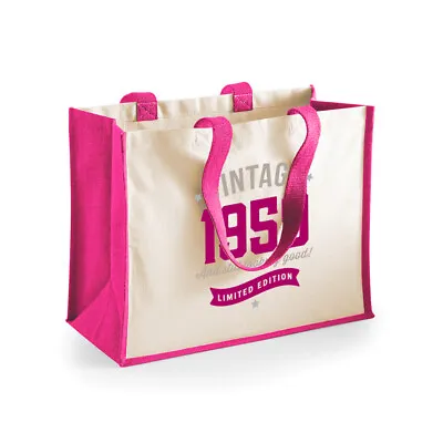 65th Birthday Gift Women’s Ladies Shopping Bag Present Tote Idea • £12.95