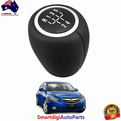 $21.99 • Buy 5 Speed Gear Shift Knob PU Leather For Holden Cruze 2009-2016 Epica 2007-2011 AU