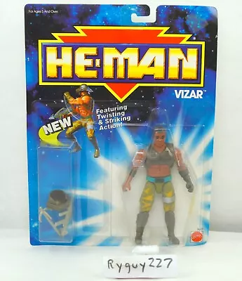 MOTU Vizar Masters Of The Universe New Adventures Of He-Man NA MOC MOSC • $135