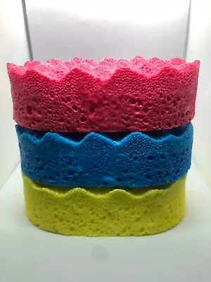 SOAP FILLED EXFOLIATING SPONGE. Many Fragrances  • £3.50