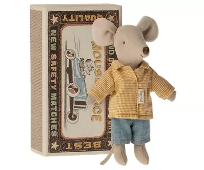 Maileg Big Brother Mouse In Matchbox • £25