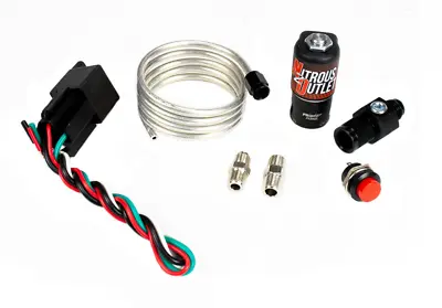 00-62000 Nitrous Outlet -4 AN Purge Kit Solenoid 3' Aluminum Line Hose Relay • $185.99