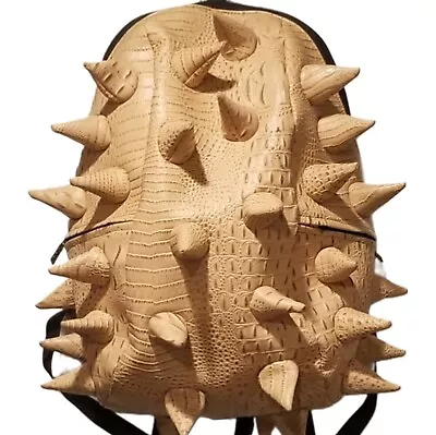 Madpax Spiketus-Rex Reptile Spiked Backpack Tan 14  Costume Cosplay • $58