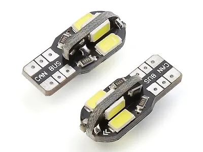 Vauxhall Vectra C 02-09 Pure White LED CANBUS 501 Side Light Bulbs 8 SMD • $5.58