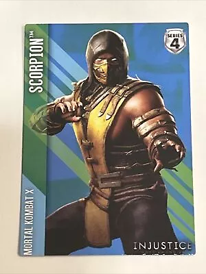 Injustice Gods Among Us Arcade Game - Card# 83 Scorpion Mortal Kombat X Nonfoil • $5.99