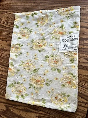 Vintage Heating Pad Cover MCM Yellow Flowers (Cover Only) • $15.99