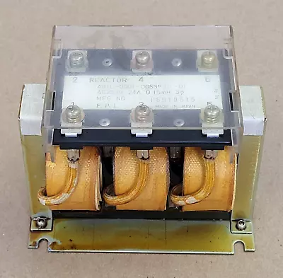 Fanuc A81l-0001-0083#3c-01 Line Reactor Transformer 3ph Ac253v 24a 0.15mh • $35