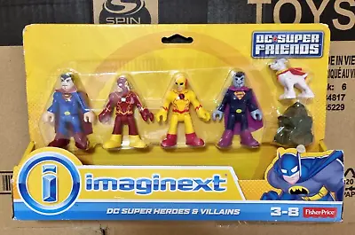 Imaginext Dc Super Friends Dc Super Heroes And Villains Packaging Damaged • £29.90