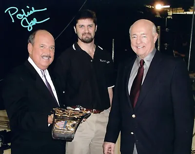 AWA Polish Joe Hand Signed Backstage Verne Gagne Mean Gene Wrestling 8X10 Photo • $14.99