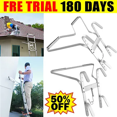 Universal Ladder Stand-Off V/I-shaped Downpipe Ladder Safety Accessory Easy Use • £22