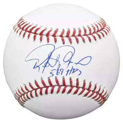 Rafael Palmeiro Signed 569 HR Inscription Rawlings Official Major League Basebal • $63.95