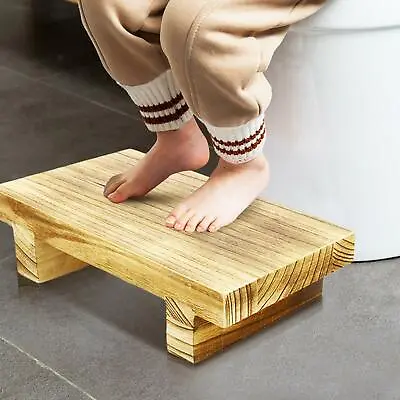 $32.90 • Buy 9.8  Wooden Bedside Step Stool Mobility Step Stool For Bathroom Bedroom Kitchen