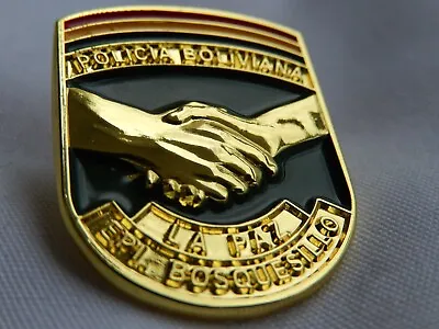 BOLIVIA - Policia LA PAZ ORIGINAL Bolivian Badge NEW • $20