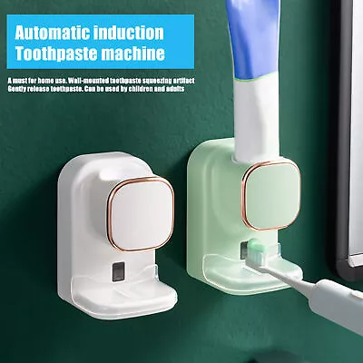 Electric Toothpaste Dispenser Automatic Sensor USB Charging Bathroom Accessory  • $25.94