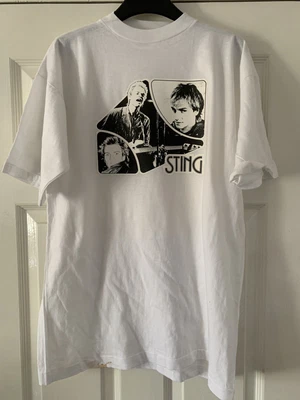 £34.99 • Buy NOS Vintage Sting The Police T-Shirt Tee Shirt TShirt Rock 80s Rare SZ Medium