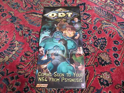 ODT POSTER - Nintendo 64 N64 Nintendo Power O D T • $7.95