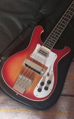 £135 • Buy Harley Benton RB414CS Bass Guitar With Gig Bag