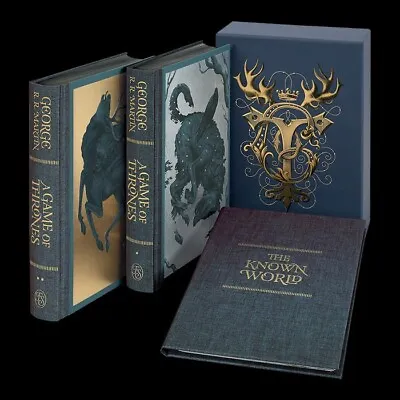 Folio Society: A Game Of Thrones (George RR Martin - 2019) Volume 1 • £135