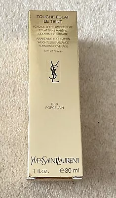 Yves Saint Laurent Touche Eclat Le Teint Foundation SPF 22  - 30ml Shade B10 • £23.99