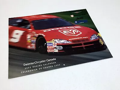 2002 Mopar Racing MotorSport Calendar  • $2.50