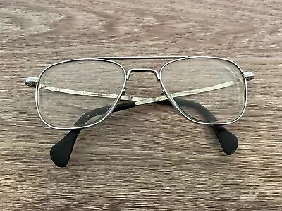 Vintage American Optical Glasses 5 1/2 - Silver Frame • $171.30