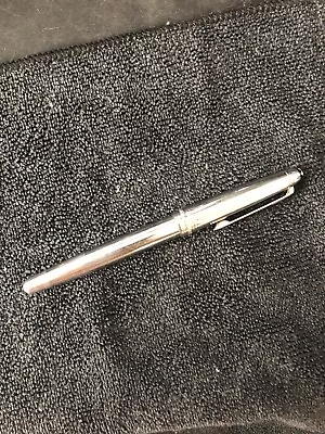 Montblanc Meisterstuck 163 Stainless Steel Rollerball Pen • $200