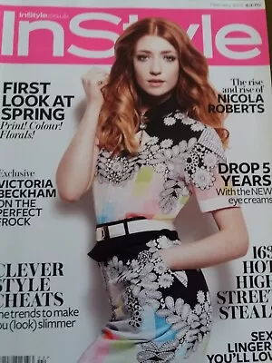 Vintage Instyle Magazine February 2012 Nicola Roberts Freya Major Celebs Fashion • £5.85
