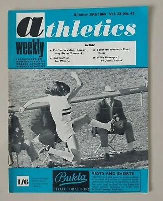 £4.50 • Buy Athletics Weekly Magazine Oct 25th 1969 Vol 23 No 43.