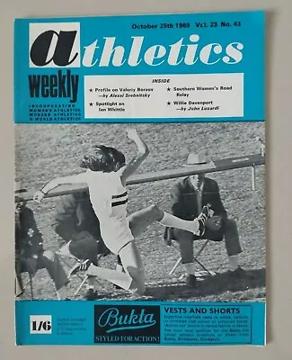 £4.50 • Buy Athletics Weekly Magazine Oct 25th 1969 Vol 23 No 43.