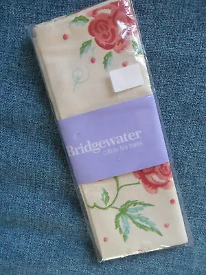 £15.50 • Buy Bnip Emma Bridgewater Original Rare Discontinued 100% Cotton Pink Rose Tea Towel