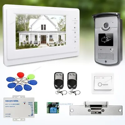 7  Video Security Door Phone With Intra-monitor Audio Intercom For Home Security • $224.36