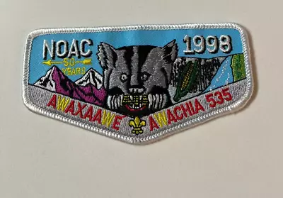 OA 535 Awaxaawe Awachia Lodge Flap F1 1998 NOAC • $6.99