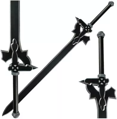 £22.94 • Buy Sword Art Online Elucidator Kirito's Sword PU Foam Anime Cosplay Replica JT2044