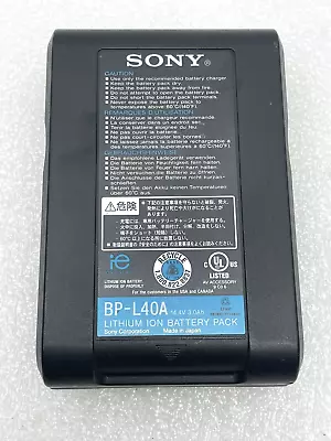 Sony Ion Energy Bp-l40a Rechargeable Battery Pack V Mount • $29.99