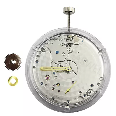 17Jewels ETA Unitas 6497 Movement And Stem For Seagull ST36 Repair • $32.42