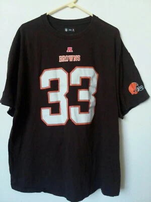 $15.99 • Buy Trent Richardson #33 Cleveland Browns NFL Jersey Mens Size 2XL/2XG/2XG.