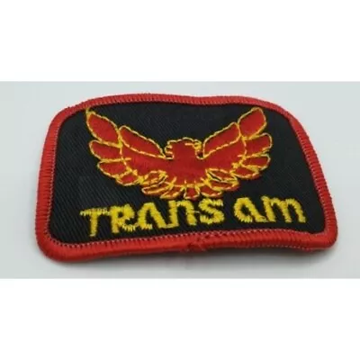 RARE! Vintage Pontiac  Trans-Am  Patch 2.5 Across  New Old Stock  Iron Or Sew On • $4.99