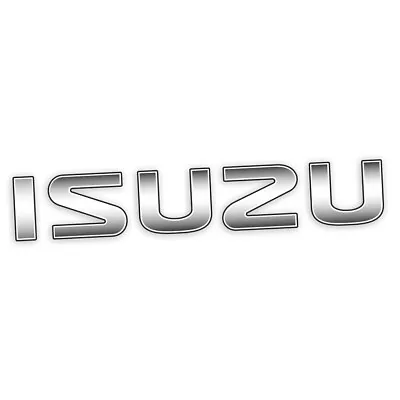 Tailgate Decal : Isuzu D-max (black & White Halftone) • $65