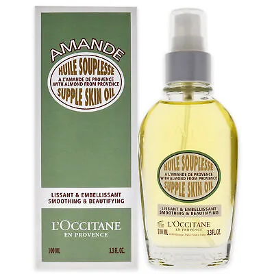 Almond Supple Skin Oil By LOccitane For Unisex - 3.4 Oz Body Oil • $39.64
