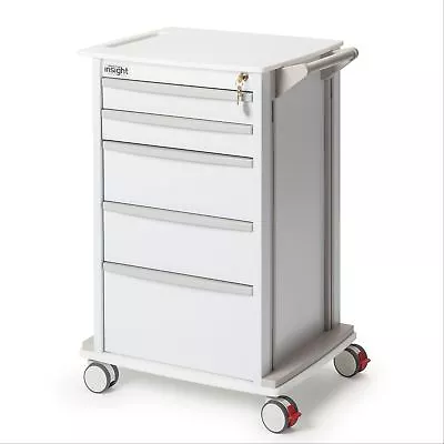 Medical Supply Storage Cart With 5  Casters - 24.25 W X 19 L X 36.75 H  1 EA • $1124