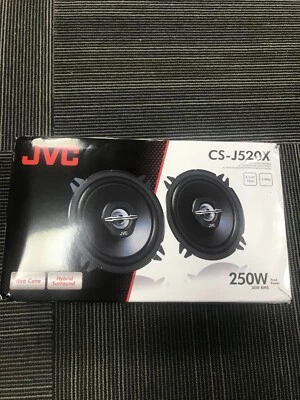£14.99 • Buy JVC CS-J520X 5.25  13 Cm 250 Watts A Pair 2 Way Coaxial Car Van Door Speakers