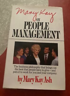 Signed Mary Kay Ash “On People  Management” • $14.95