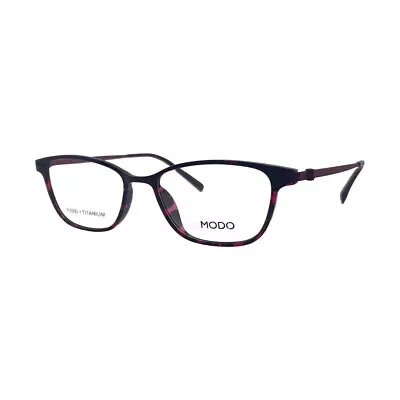 MODO 7010 Burgundy Tortoise Eyeglasses Frames 48mm 16mm 138mm - Made In Japan • $110
