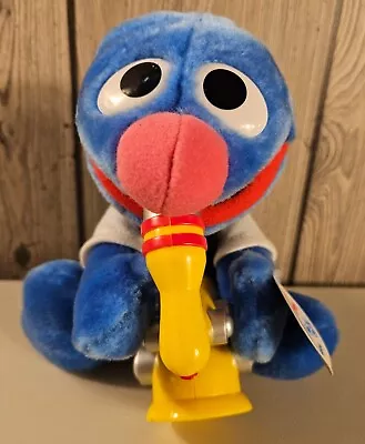 Vintage Tyco 1999 Grover 8” Plush Toy Animated Saxophone Musical Sesame Street  • $24.99
