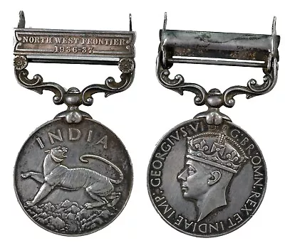 $22.05 • Buy India General Service Medal 1936-39. With Clasp, 'North West Frontier, ~47.54g.