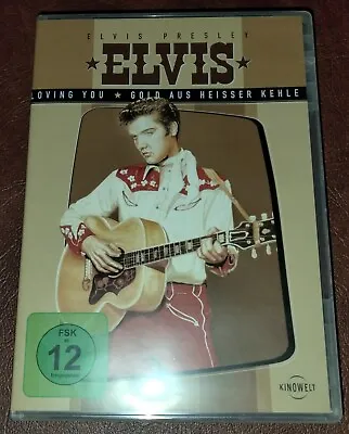 Elvis Presley Loving You Region 2 PAL Kinowelt German English Versions Of Film • $12.99