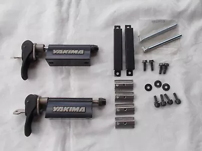 2 YAKIMA Locking Blockhead Truck Bed Rail Fork Mount Bike Rack With Lock Key S • $52.95